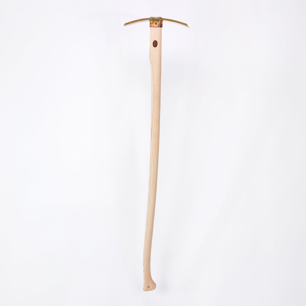 bronze garden pick with long handle