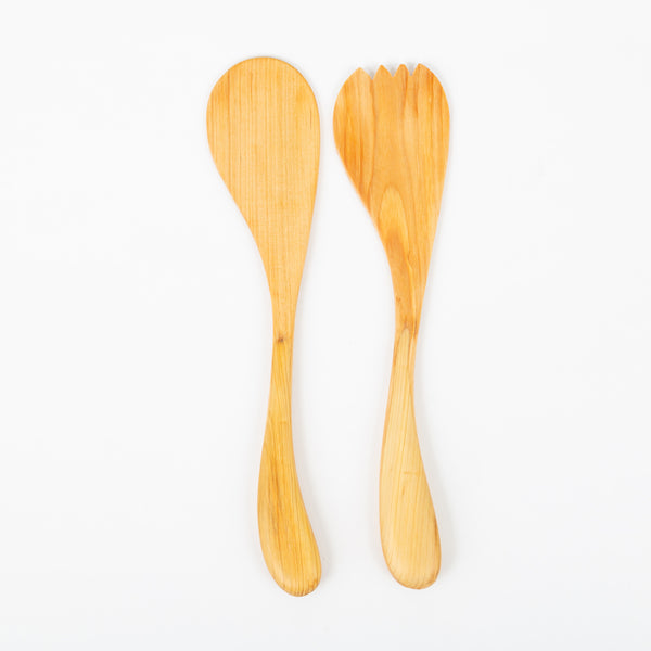 Alder Salad Server Set