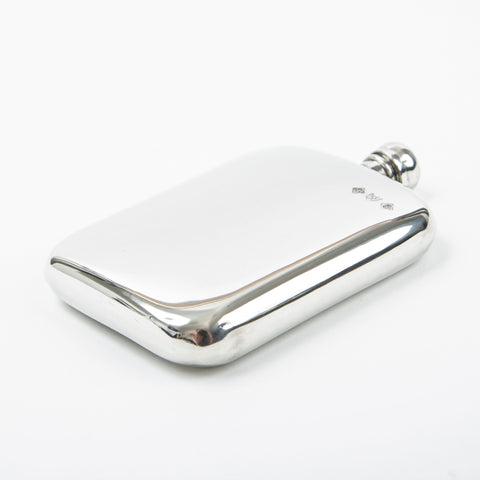 Polished Pewter Flask