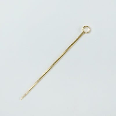 14k Gold Cocktail Pick