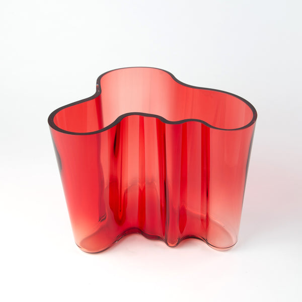 Aalto Vase - Cranberry - 6.25"