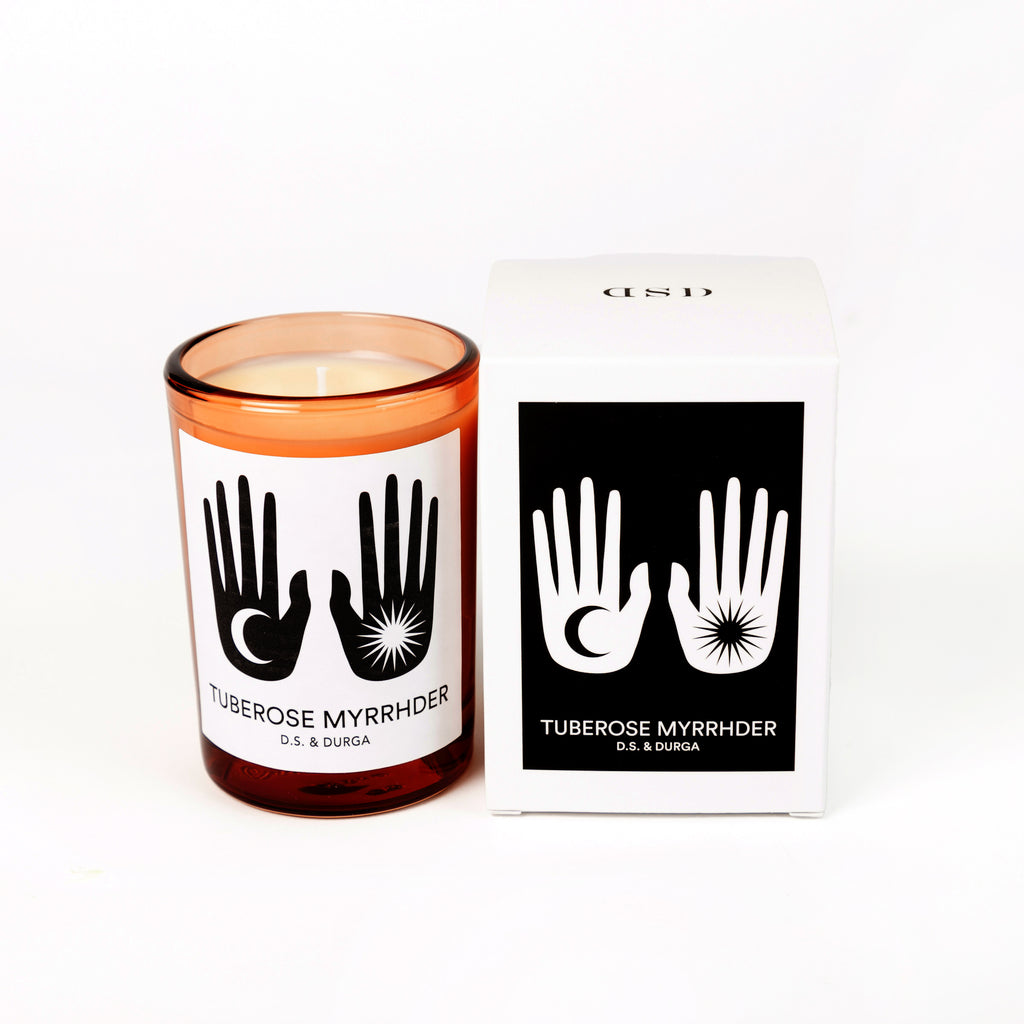 D.S. & Durga Candles - Tuberrose Myrrhder