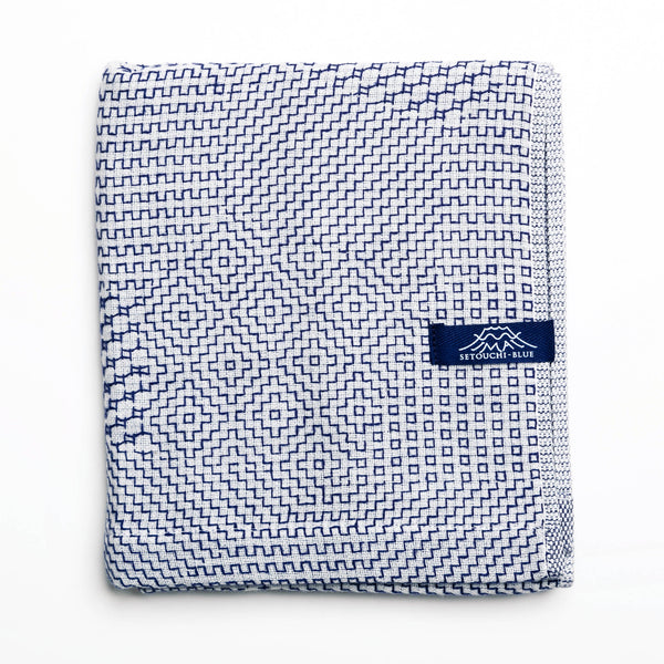 Sashiko Blue Kitchen Towels