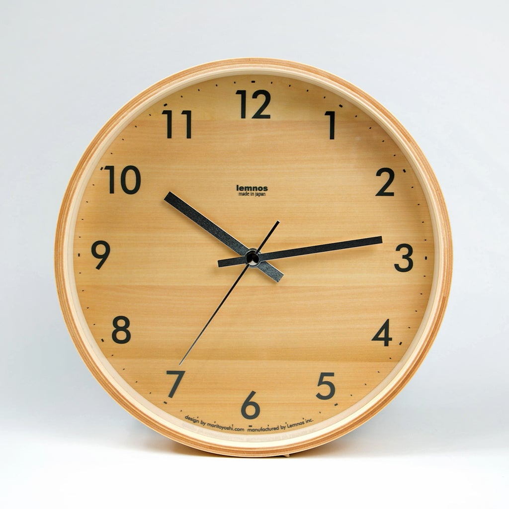 Plywood Wall Clock Collection