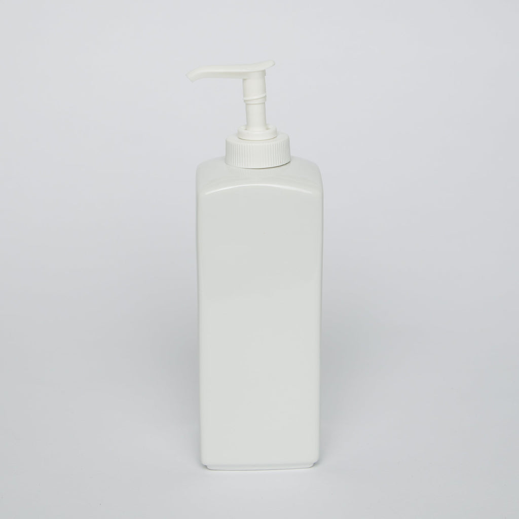 Stoneware Soap Pump - Small Square